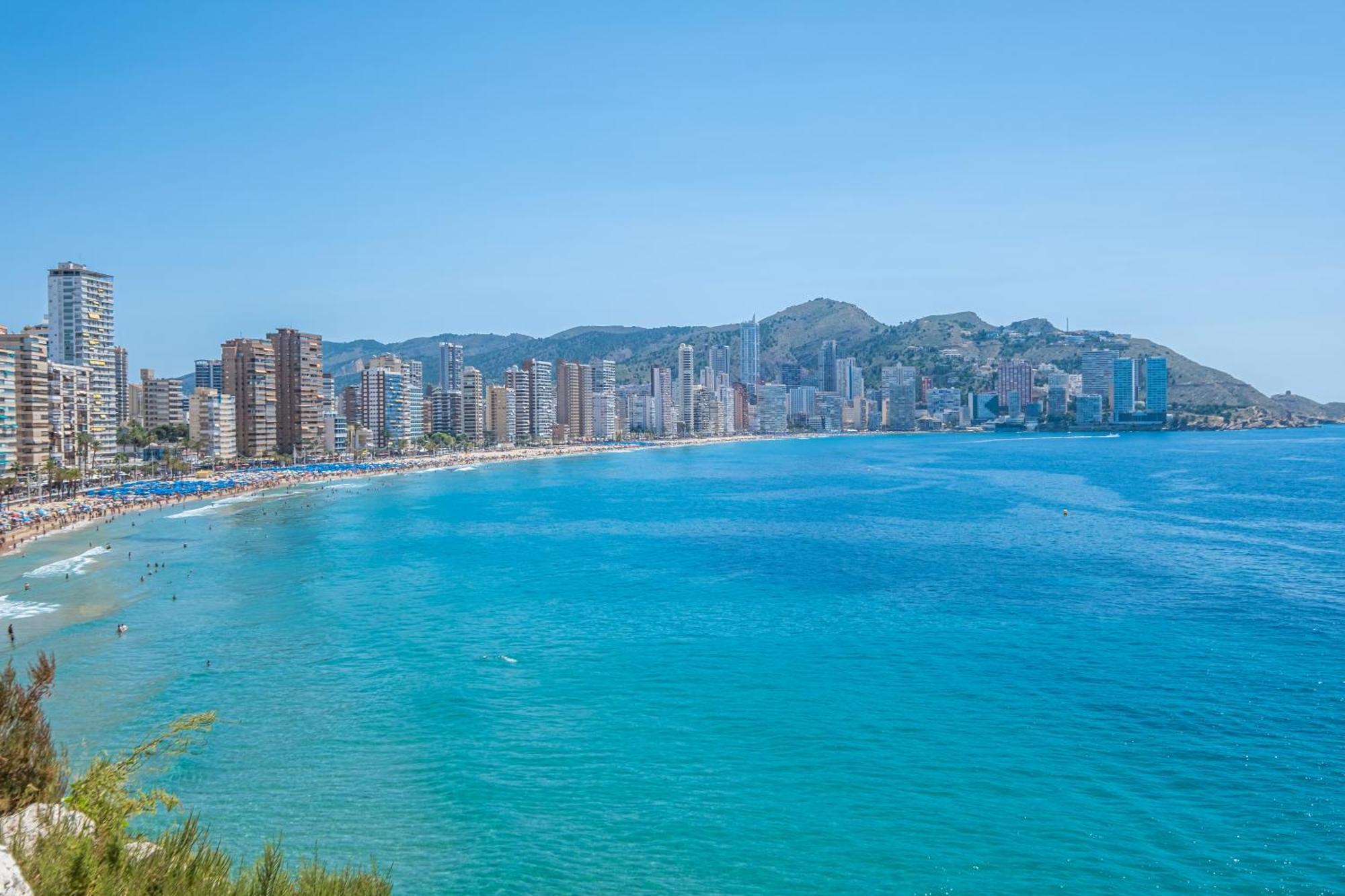 Apartamento Currus Miramar Playa Benidorm Bagian luar foto