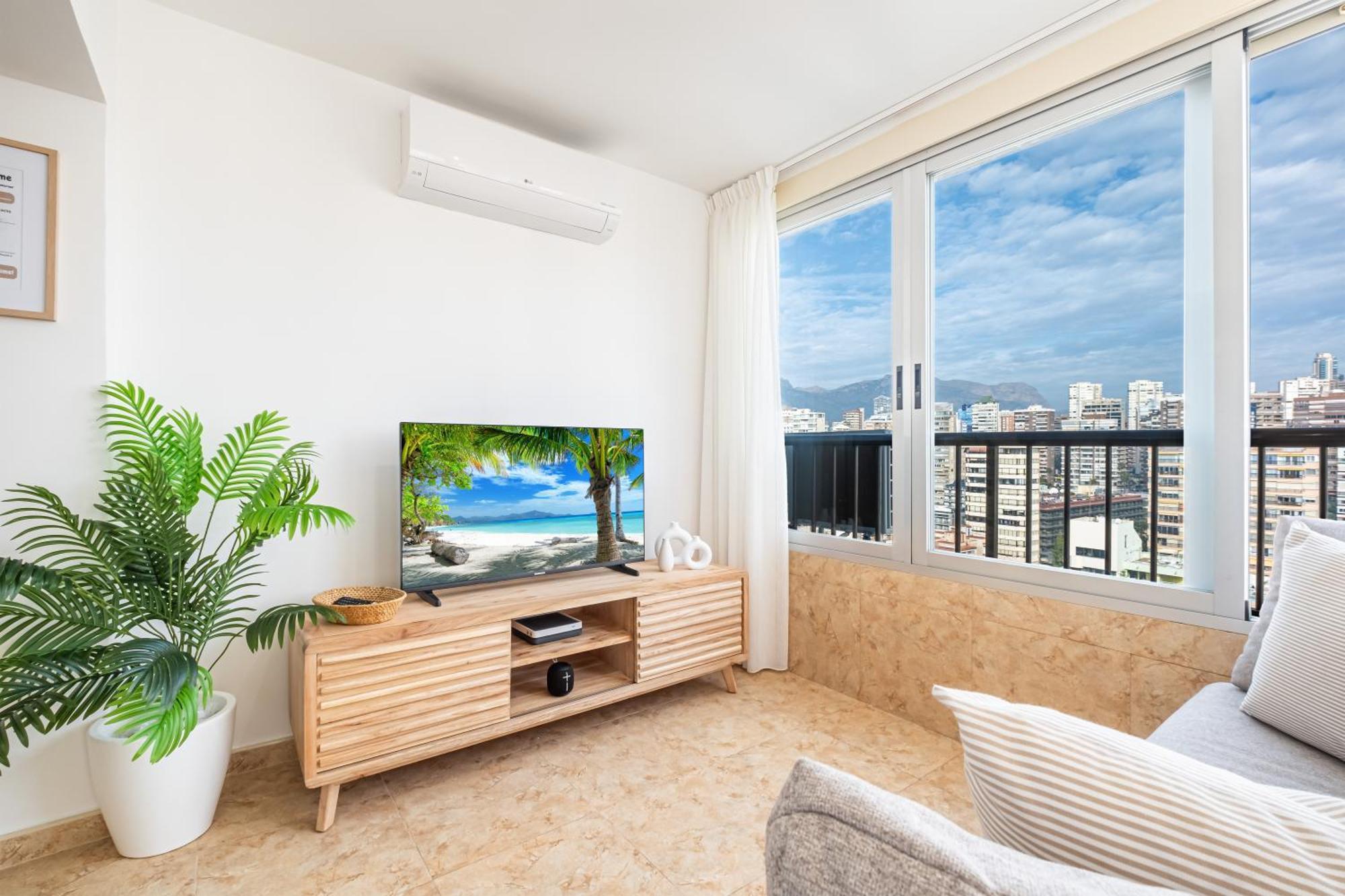 Apartamento Currus Miramar Playa Benidorm Bagian luar foto