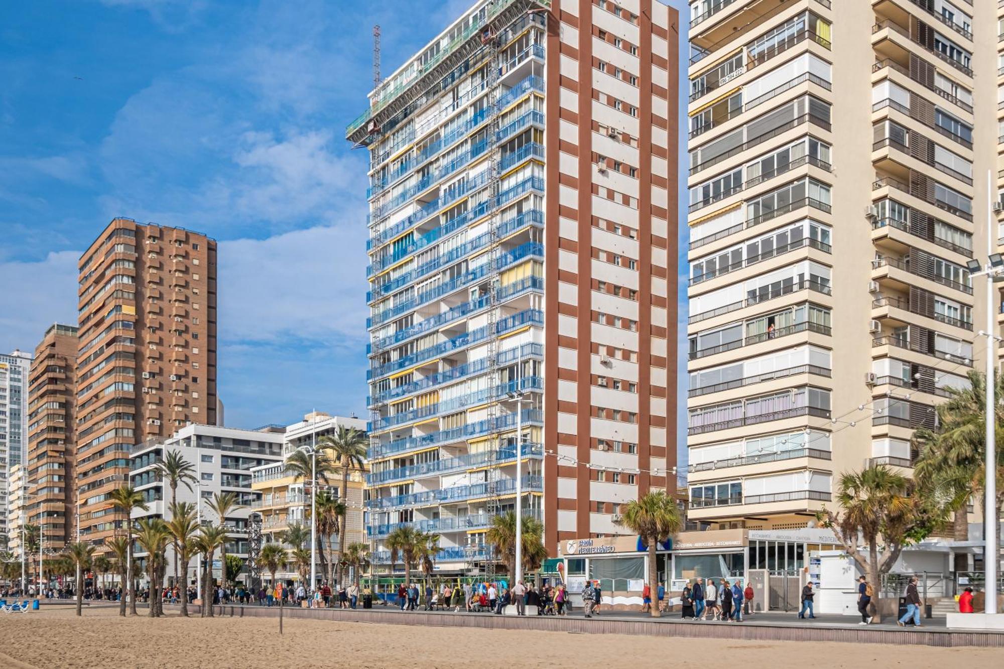 Apartamento Currus Miramar Playa Benidorm Bagian luar foto