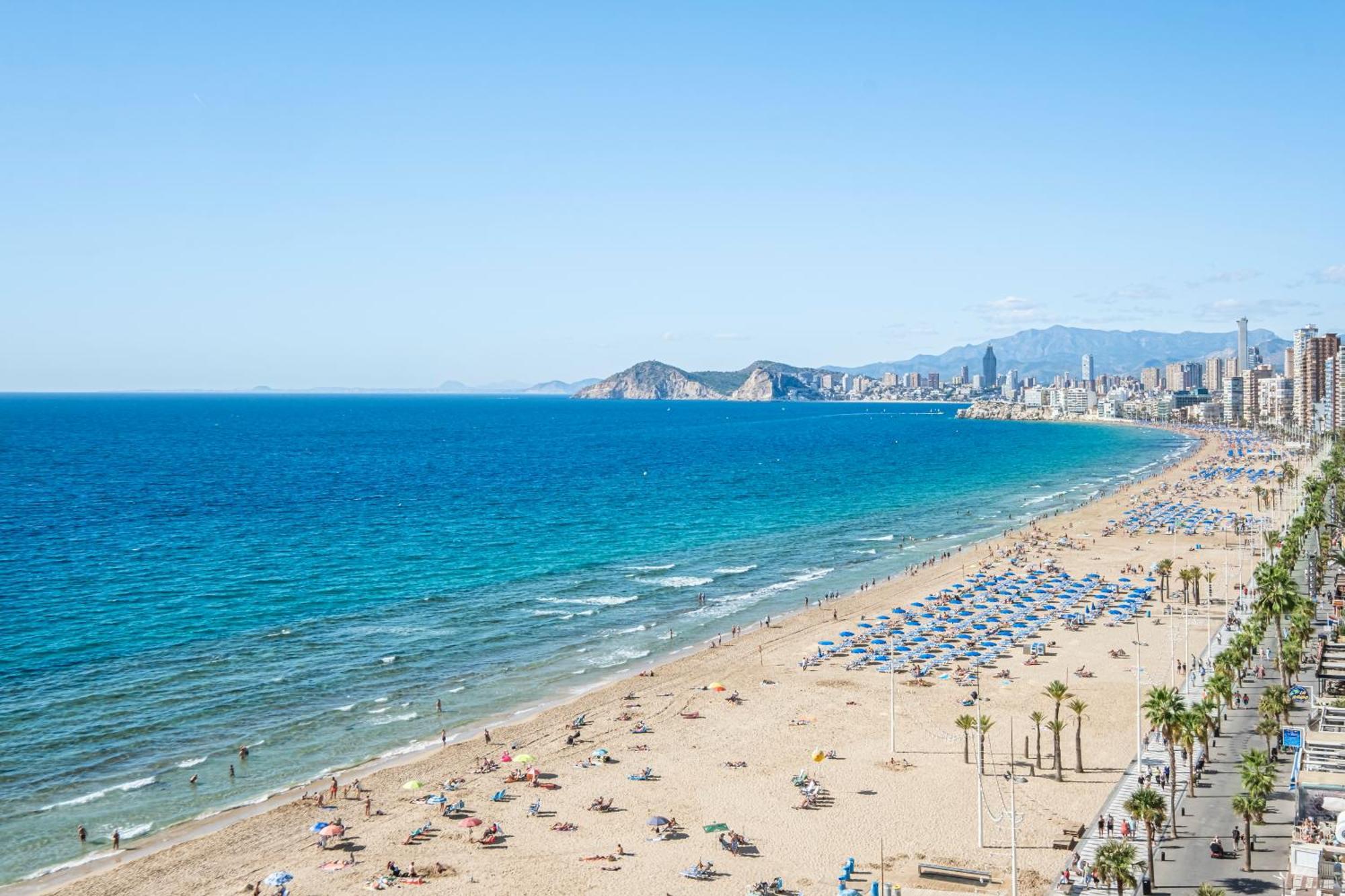 Apartamento Currus Miramar Playa Benidorm Bagian luar foto