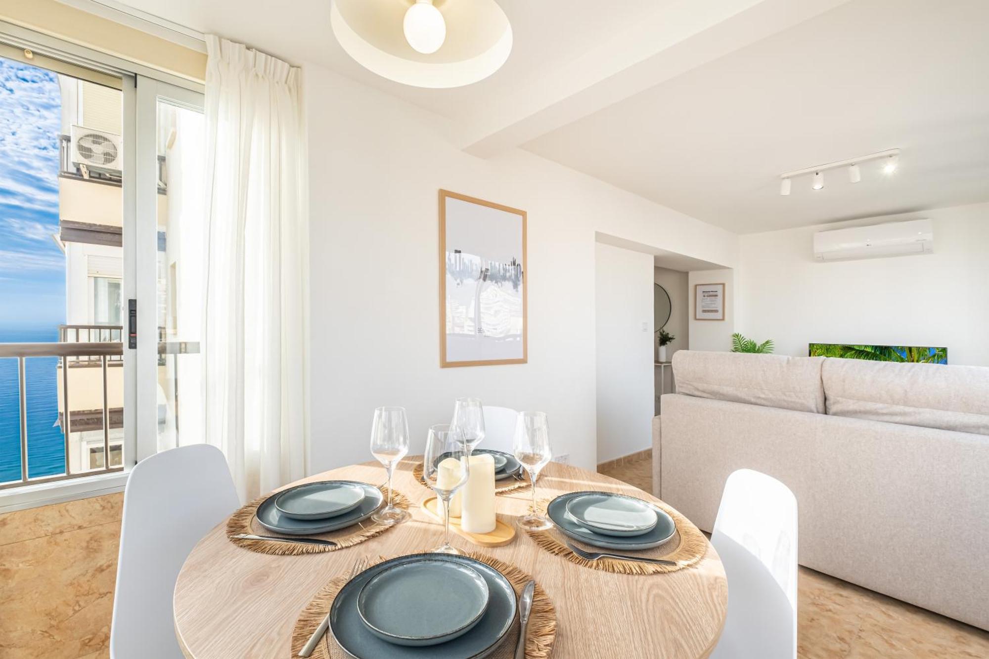 Apartamento Currus Miramar Playa Benidorm Bagian luar foto